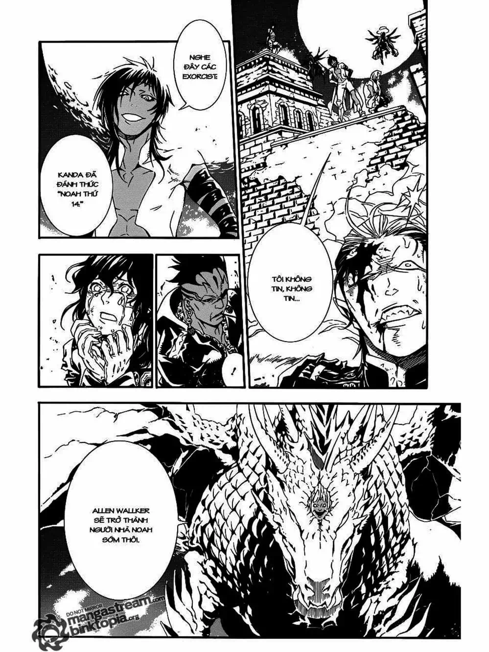 Truyện Tranh Quái Vật Sinh Ra Từ Linh Hồn Chết Chóc - D. Gray-Man trang 8