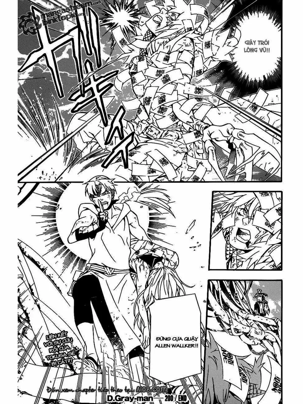 Truyện Tranh Quái Vật Sinh Ra Từ Linh Hồn Chết Chóc - D. Gray-Man trang 8