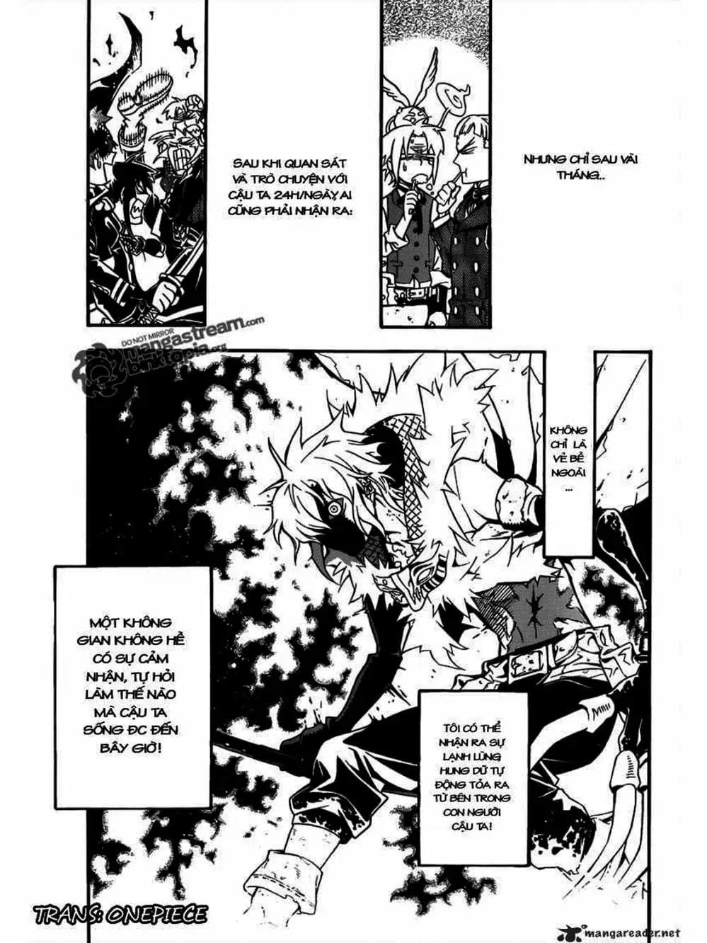 Truyện Tranh Quái Vật Sinh Ra Từ Linh Hồn Chết Chóc - D. Gray-Man trang 8