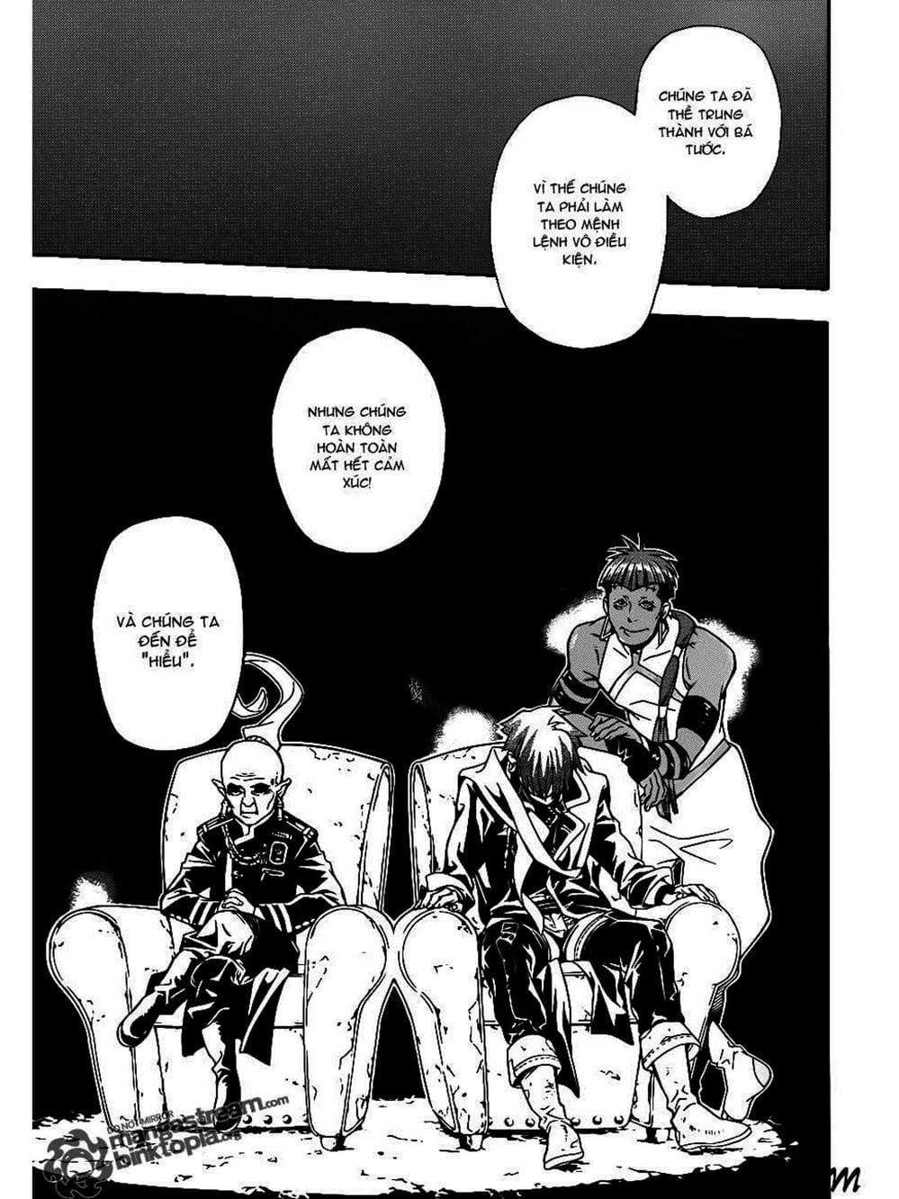 Truyện Tranh Quái Vật Sinh Ra Từ Linh Hồn Chết Chóc - D. Gray-Man trang 8