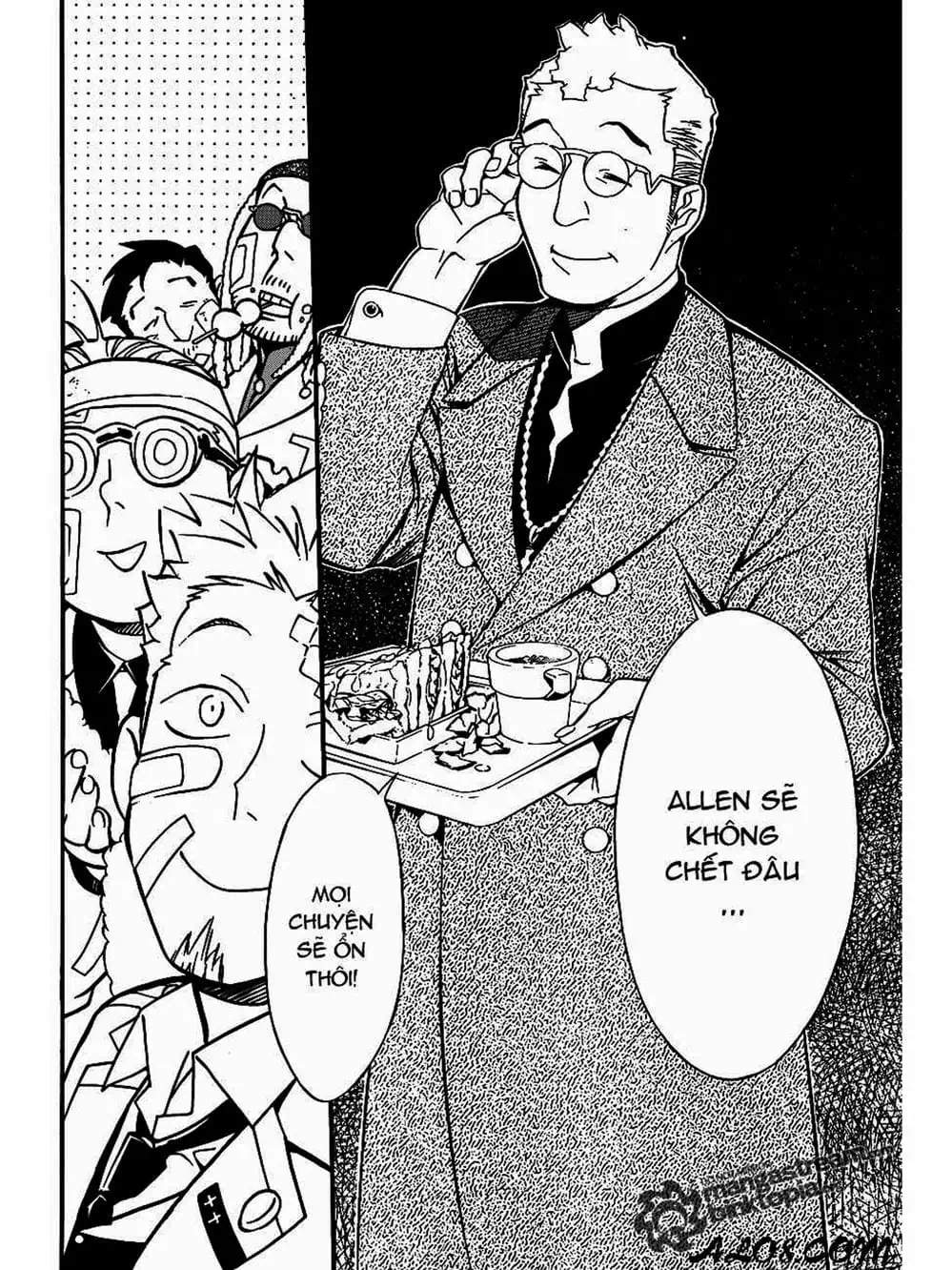 Truyện Tranh Quái Vật Sinh Ra Từ Linh Hồn Chết Chóc - D. Gray-Man trang 8