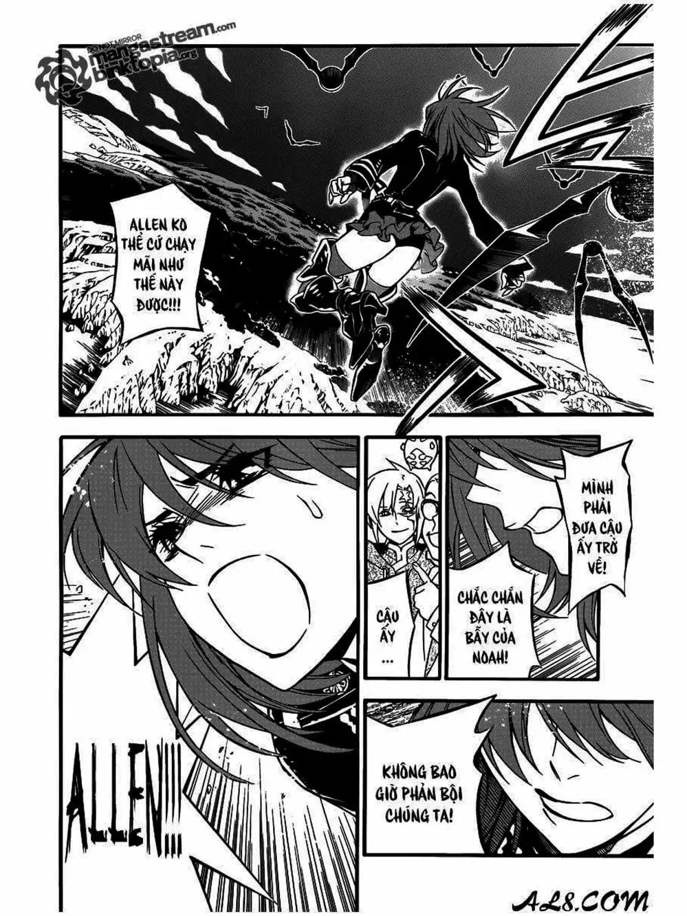 Truyện Tranh Quái Vật Sinh Ra Từ Linh Hồn Chết Chóc - D. Gray-Man trang 8