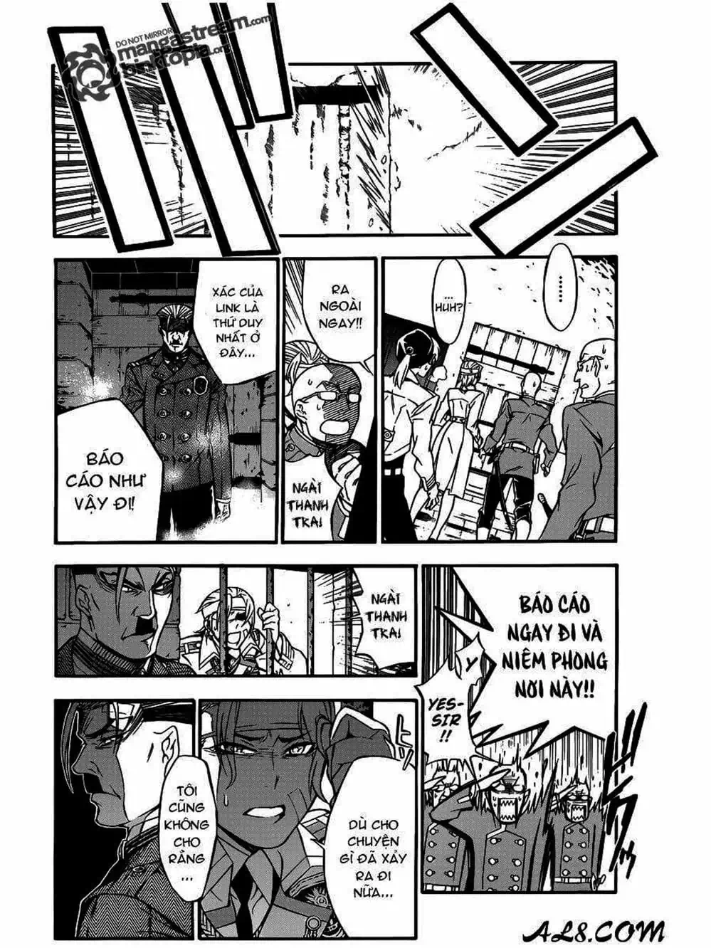 Truyện Tranh Quái Vật Sinh Ra Từ Linh Hồn Chết Chóc - D. Gray-Man trang 8