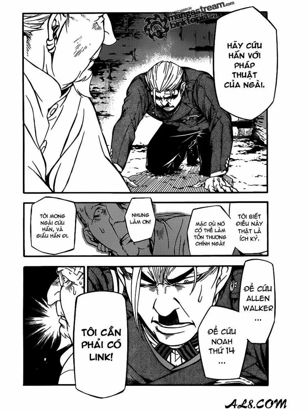 Truyện Tranh Quái Vật Sinh Ra Từ Linh Hồn Chết Chóc - D. Gray-Man trang 8