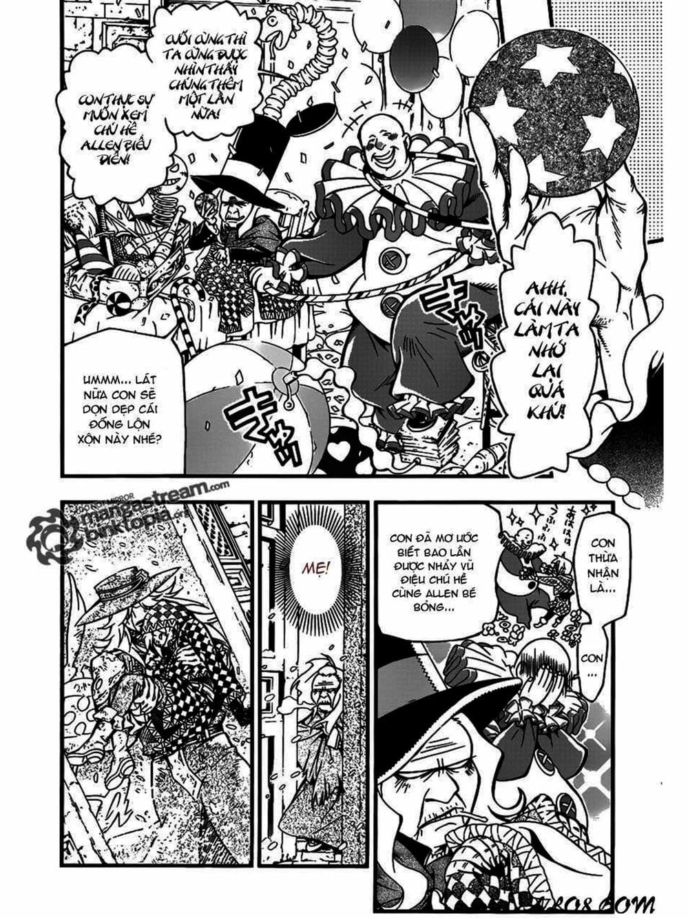 Truyện Tranh Quái Vật Sinh Ra Từ Linh Hồn Chết Chóc - D. Gray-Man trang 8