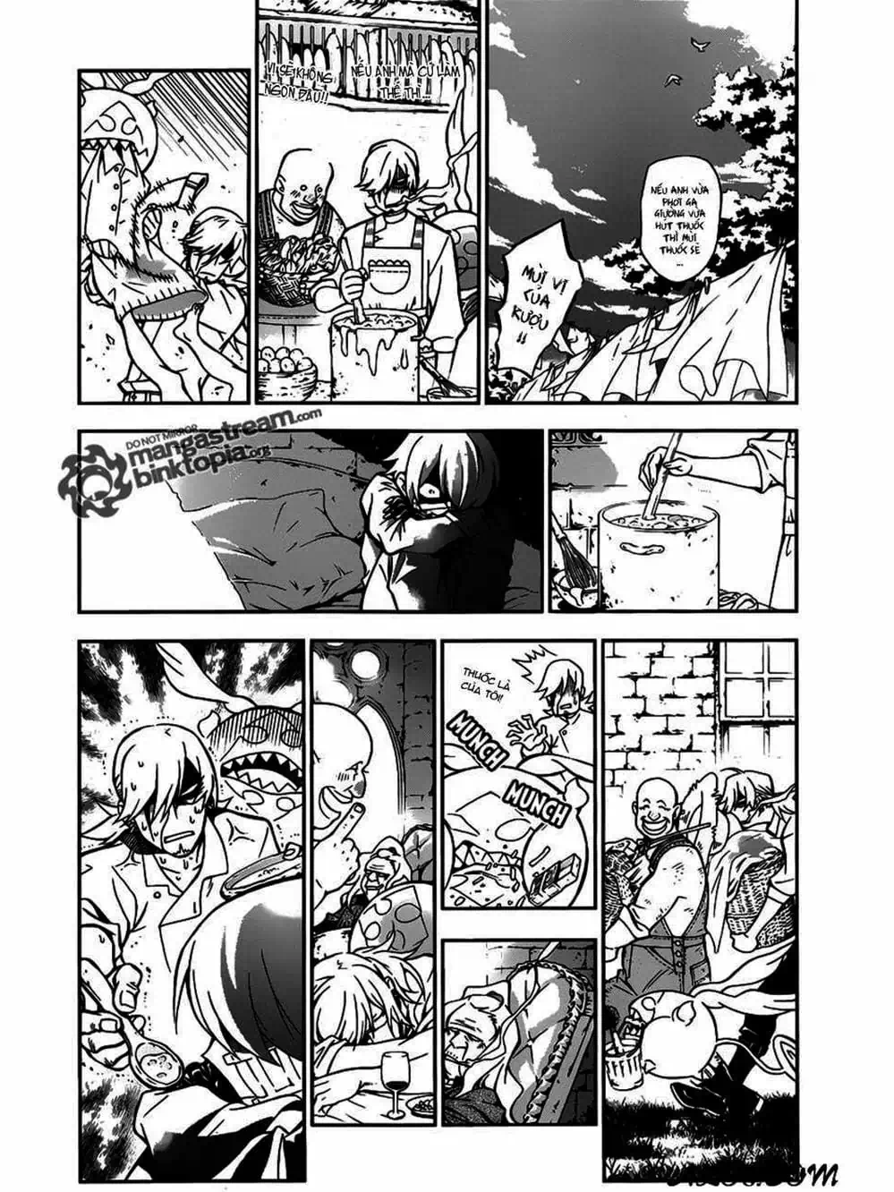 Truyện Tranh Quái Vật Sinh Ra Từ Linh Hồn Chết Chóc - D. Gray-Man trang 8