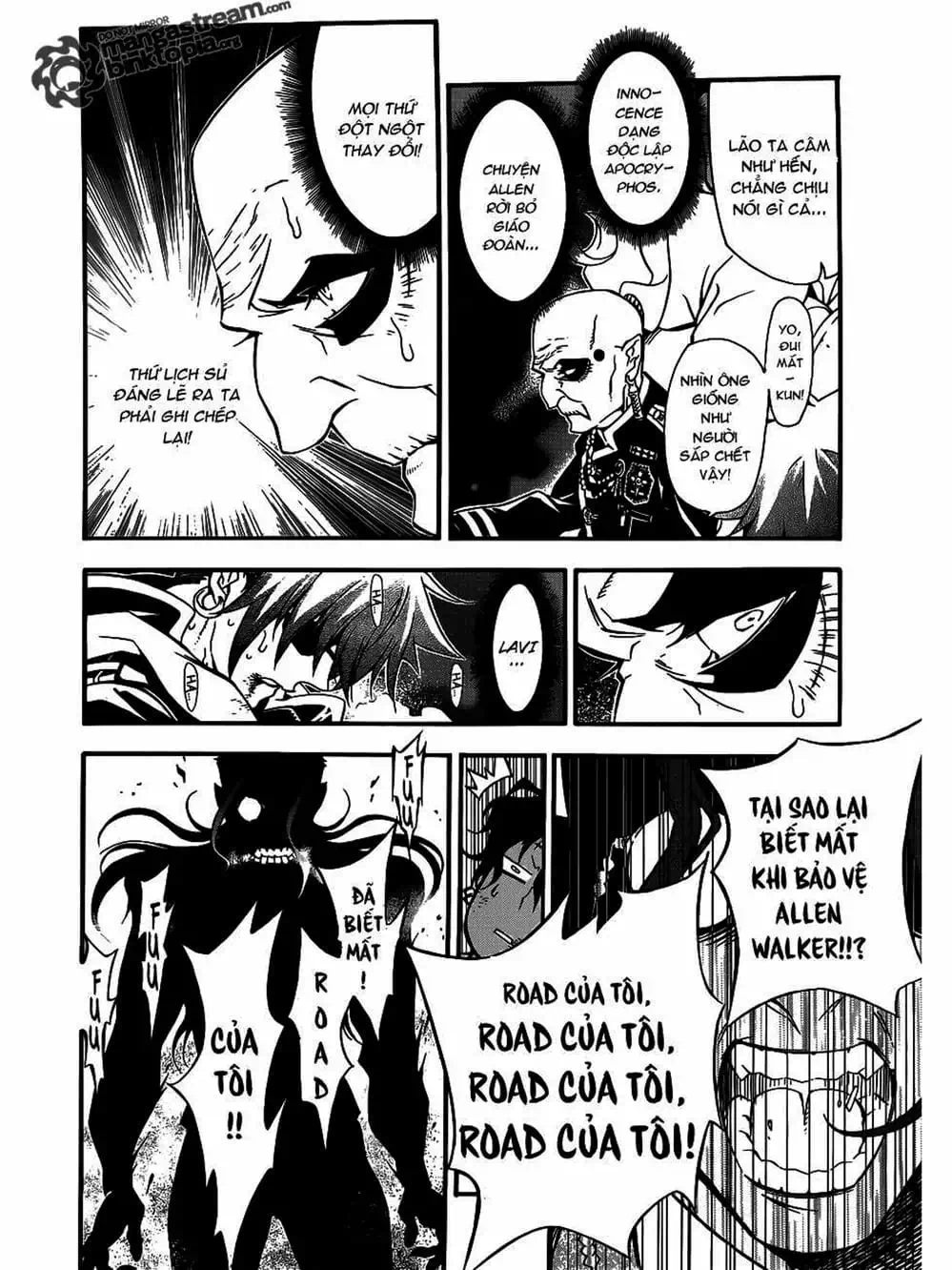 Truyện Tranh Quái Vật Sinh Ra Từ Linh Hồn Chết Chóc - D. Gray-Man trang 8