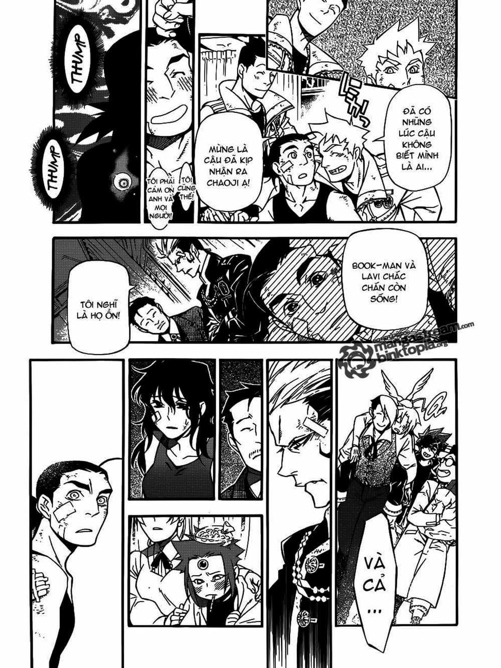 Truyện Tranh Quái Vật Sinh Ra Từ Linh Hồn Chết Chóc - D. Gray-Man trang 8