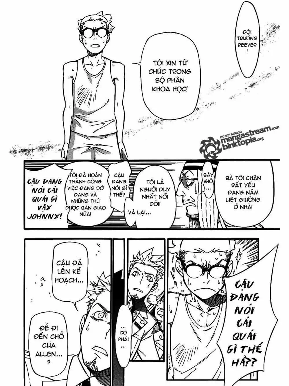 Truyện Tranh Quái Vật Sinh Ra Từ Linh Hồn Chết Chóc - D. Gray-Man trang 8