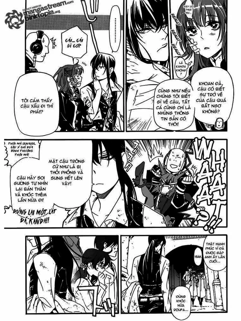 Truyện Tranh Quái Vật Sinh Ra Từ Linh Hồn Chết Chóc - D. Gray-Man trang 8