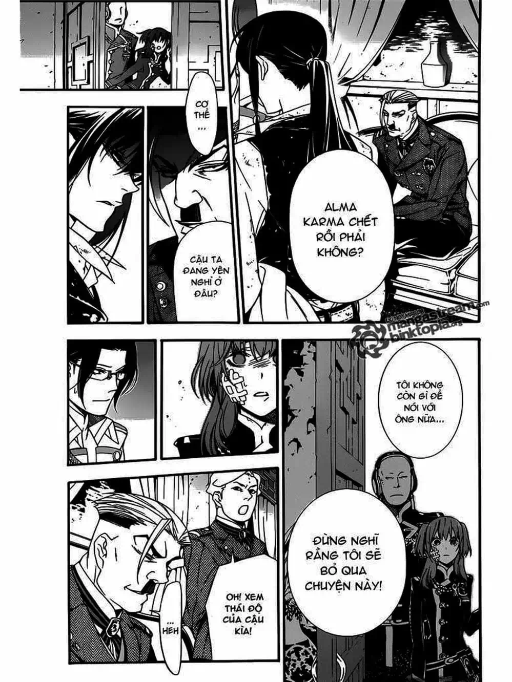 Truyện Tranh Quái Vật Sinh Ra Từ Linh Hồn Chết Chóc - D. Gray-Man trang 8