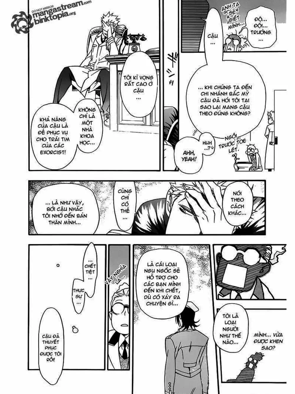 Truyện Tranh Quái Vật Sinh Ra Từ Linh Hồn Chết Chóc - D. Gray-Man trang 8