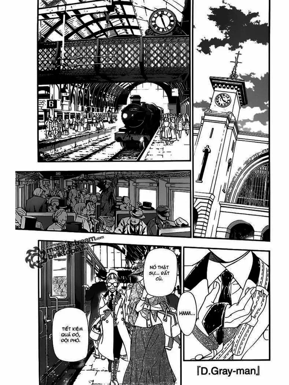 Truyện Tranh Quái Vật Sinh Ra Từ Linh Hồn Chết Chóc - D. Gray-Man trang 8