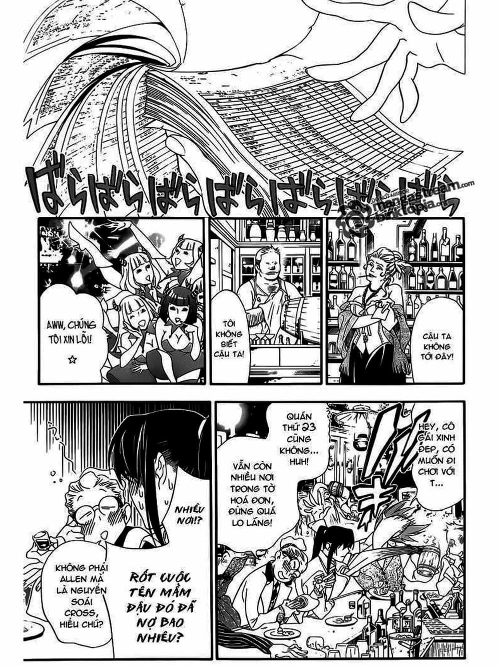 Truyện Tranh Quái Vật Sinh Ra Từ Linh Hồn Chết Chóc - D. Gray-Man trang 8