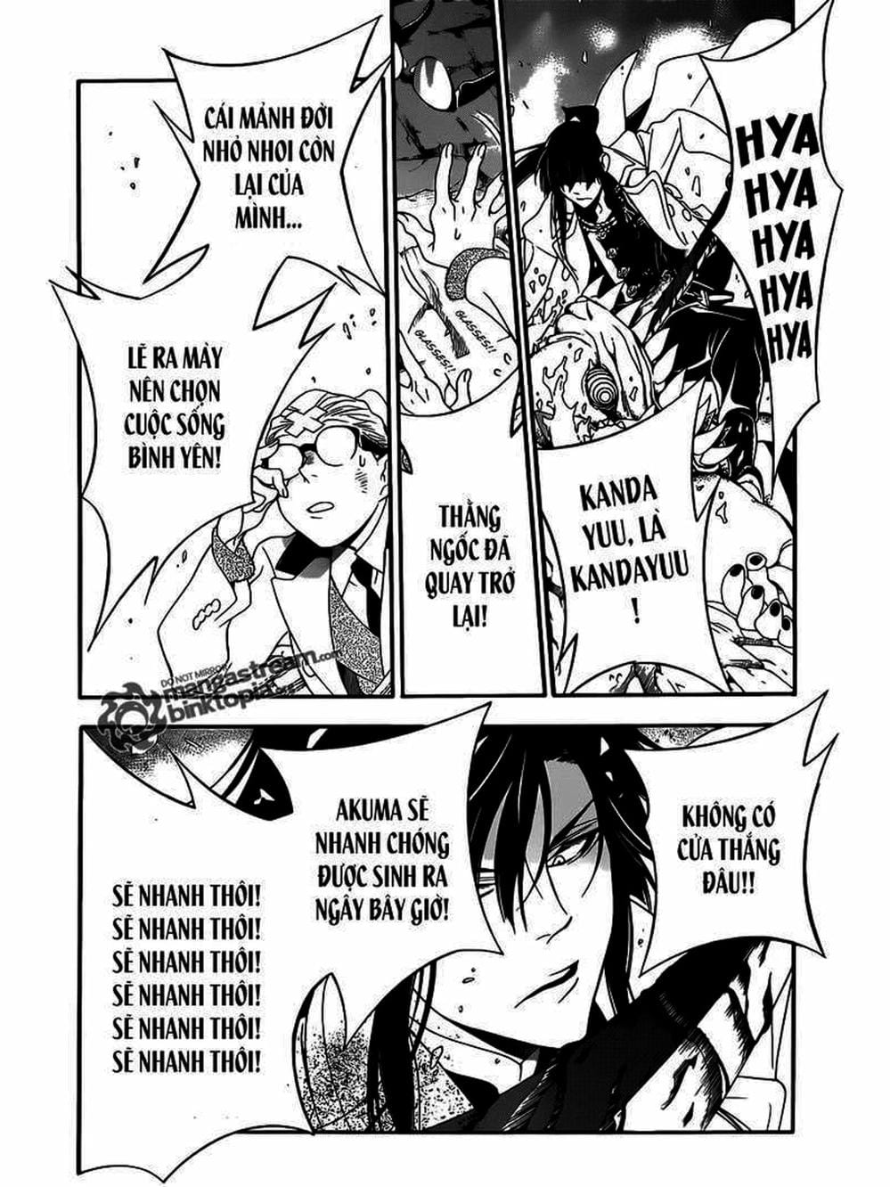 Truyện Tranh Quái Vật Sinh Ra Từ Linh Hồn Chết Chóc - D. Gray-Man trang 8