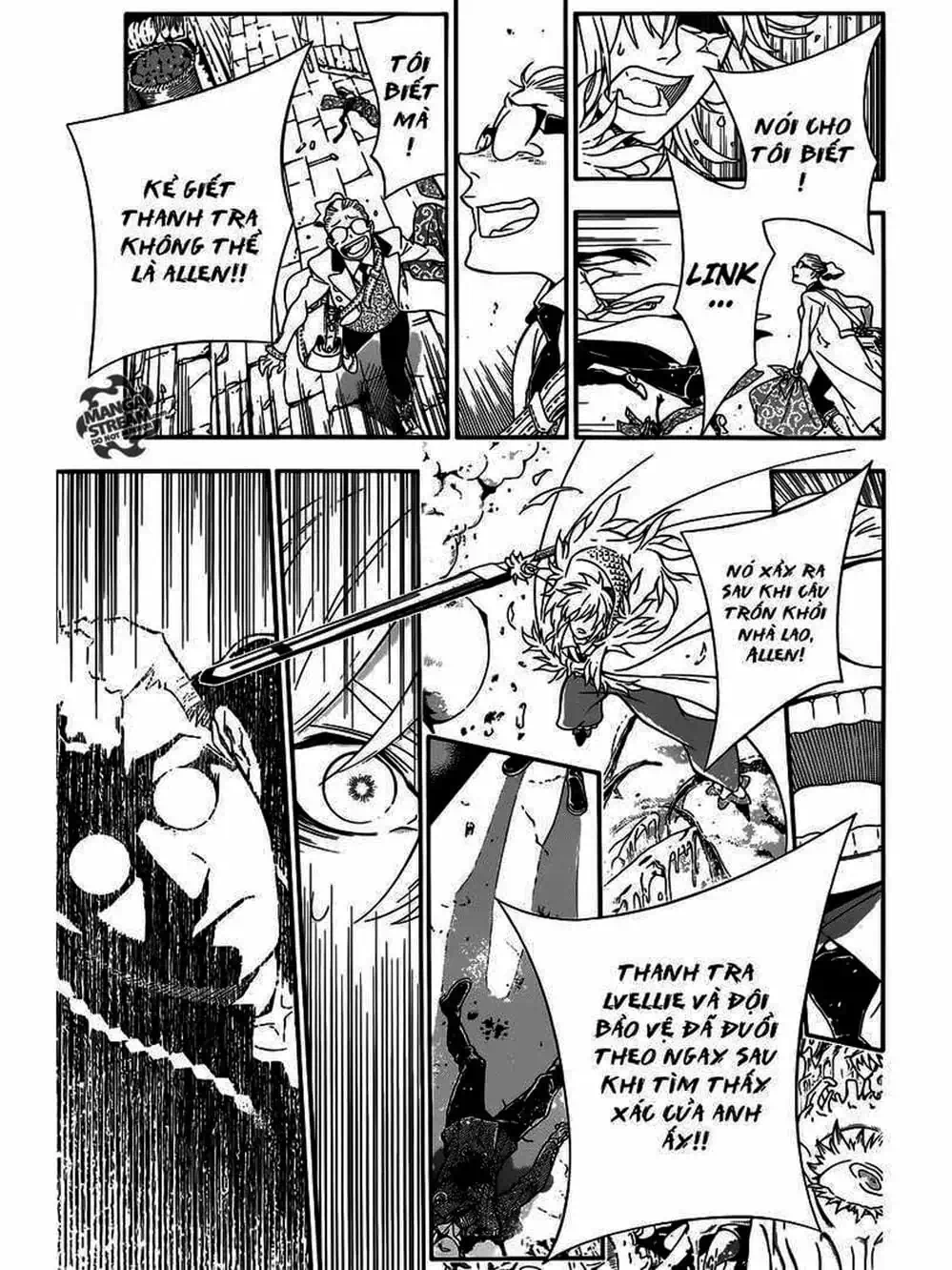 Truyện Tranh Quái Vật Sinh Ra Từ Linh Hồn Chết Chóc - D. Gray-Man trang 8