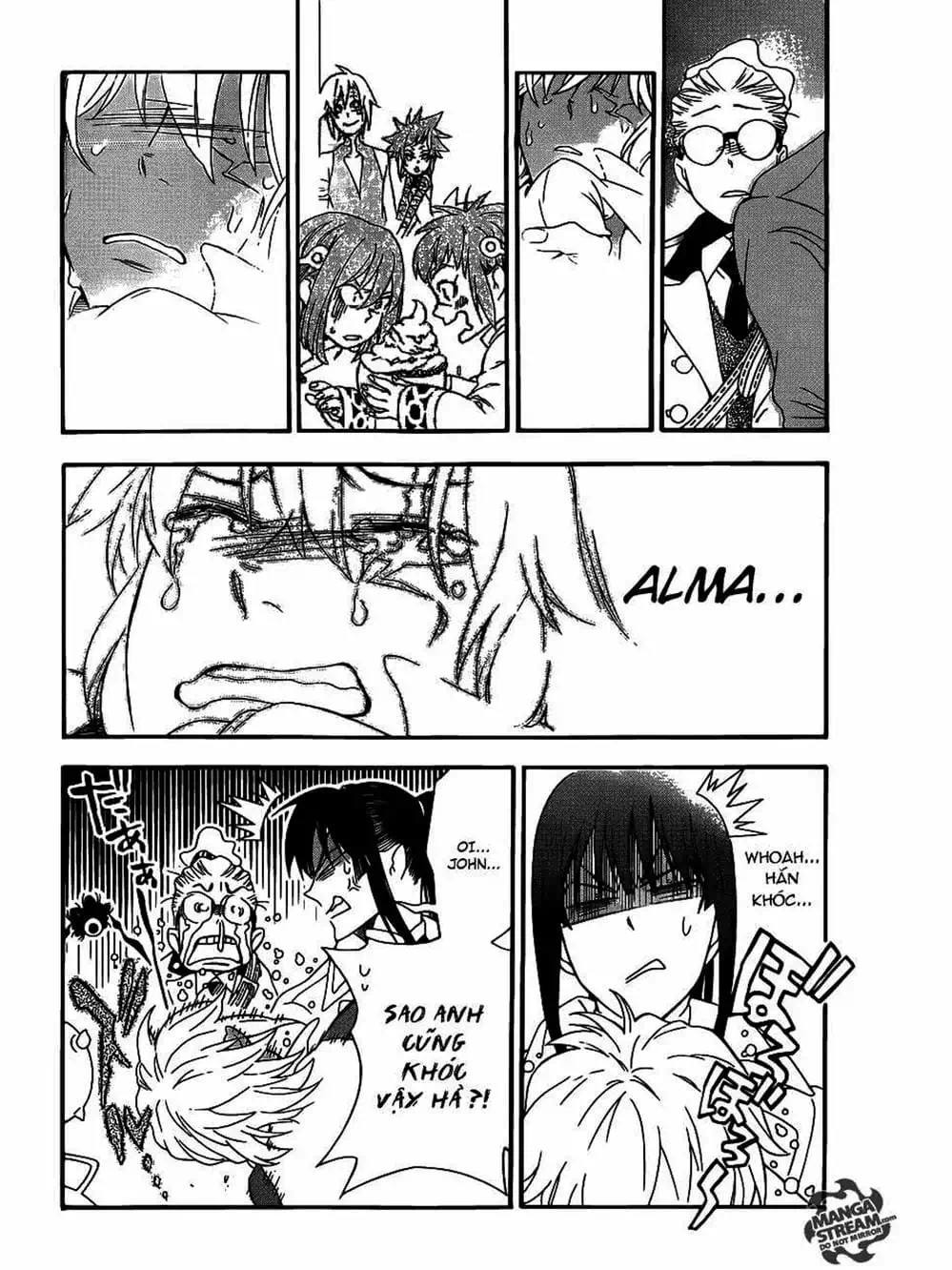 Truyện Tranh Quái Vật Sinh Ra Từ Linh Hồn Chết Chóc - D. Gray-Man trang 8