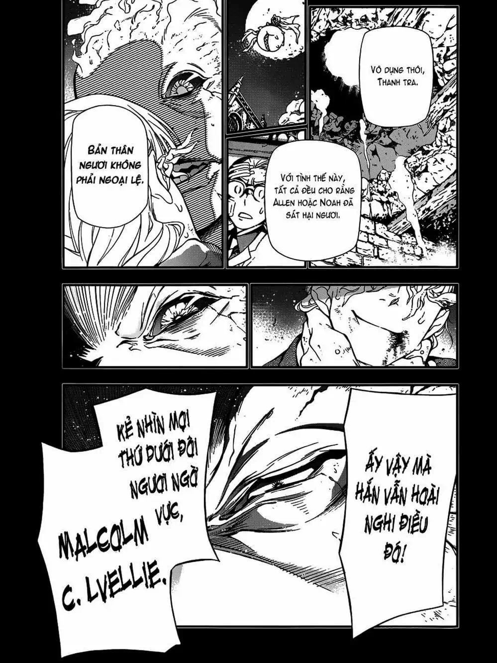 Truyện Tranh Quái Vật Sinh Ra Từ Linh Hồn Chết Chóc - D. Gray-Man trang 8