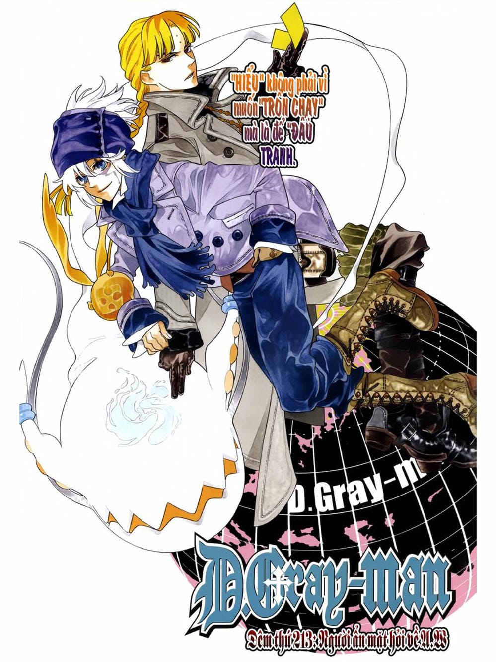 Truyện Tranh Quái Vật Sinh Ra Từ Linh Hồn Chết Chóc - D. Gray-Man trang 8