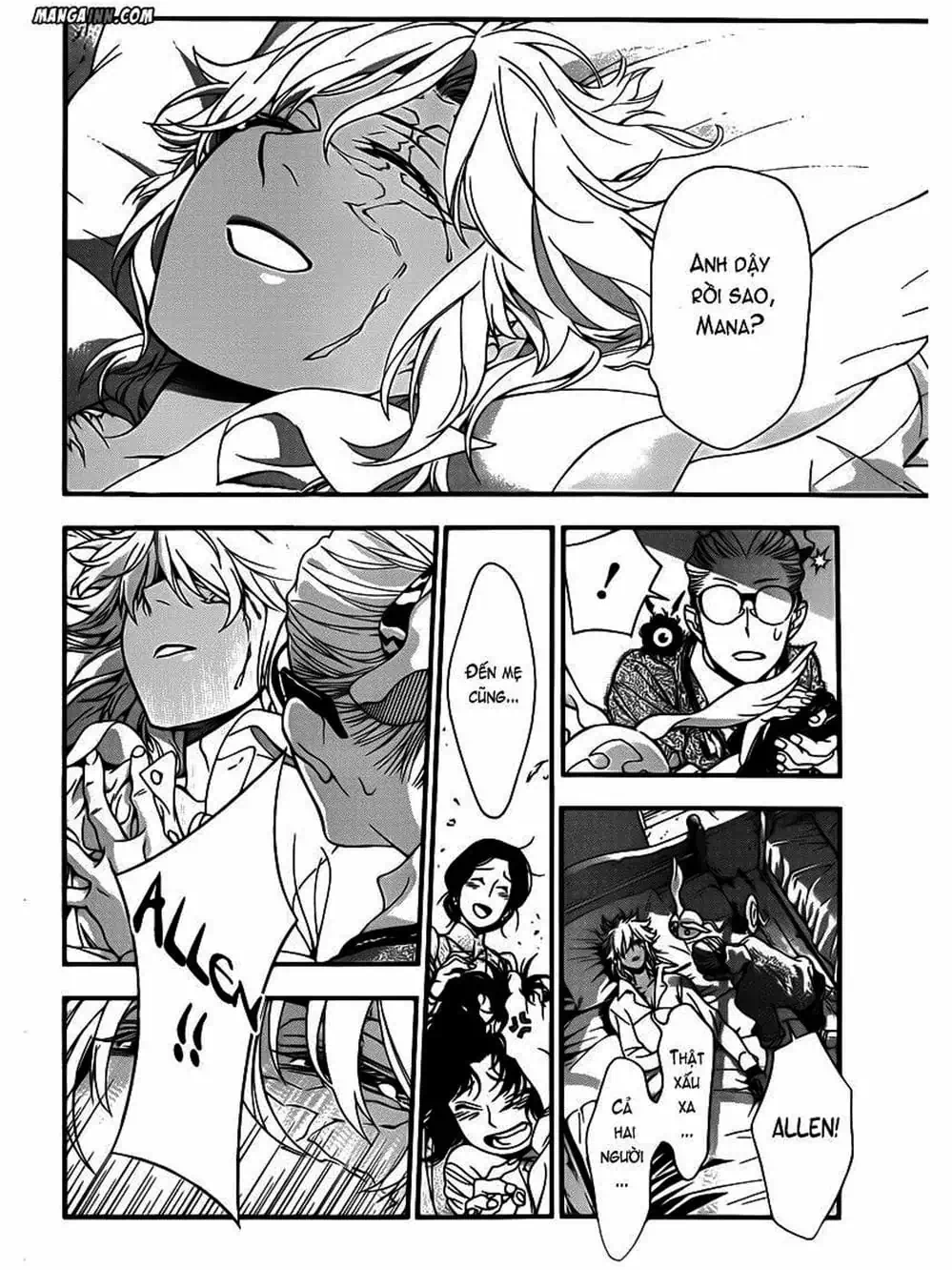 Truyện Tranh Quái Vật Sinh Ra Từ Linh Hồn Chết Chóc - D. Gray-Man trang 8