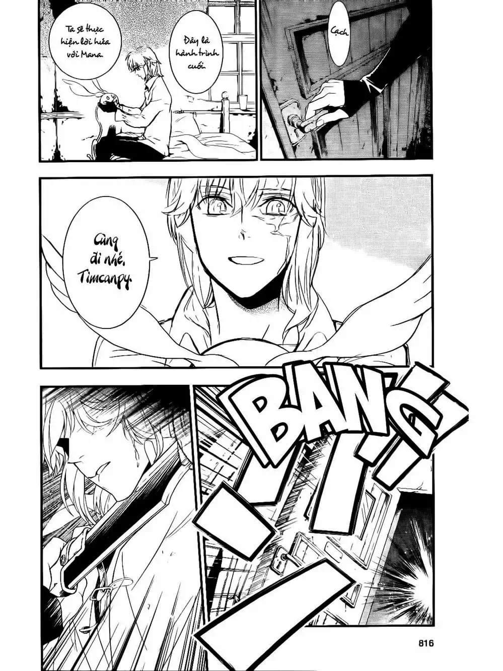 Truyện Tranh Quái Vật Sinh Ra Từ Linh Hồn Chết Chóc - D. Gray-Man trang 8