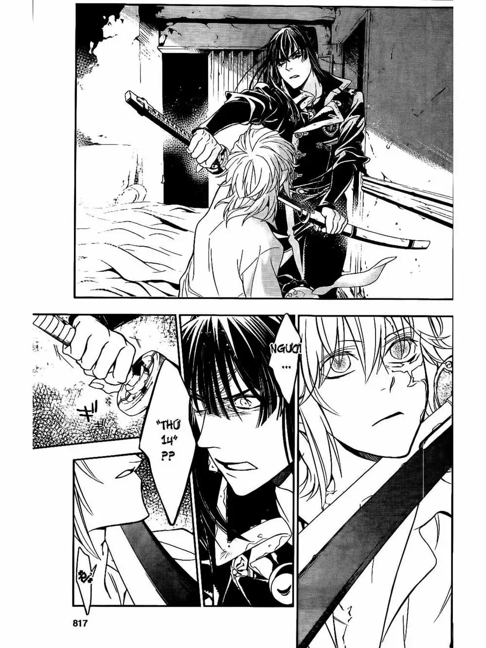 Truyện Tranh Quái Vật Sinh Ra Từ Linh Hồn Chết Chóc - D. Gray-Man trang 8