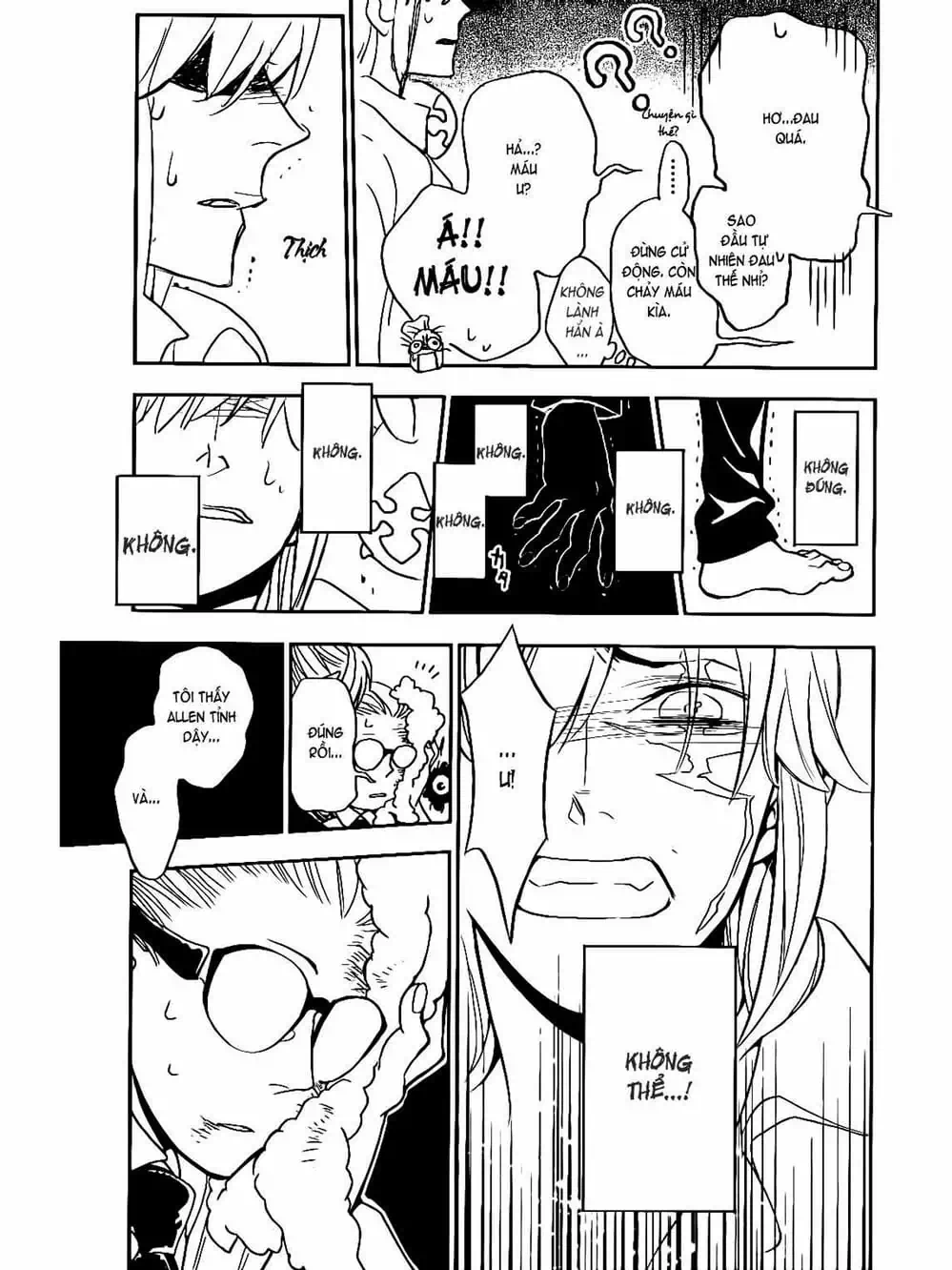 Truyện Tranh Quái Vật Sinh Ra Từ Linh Hồn Chết Chóc - D. Gray-Man trang 8