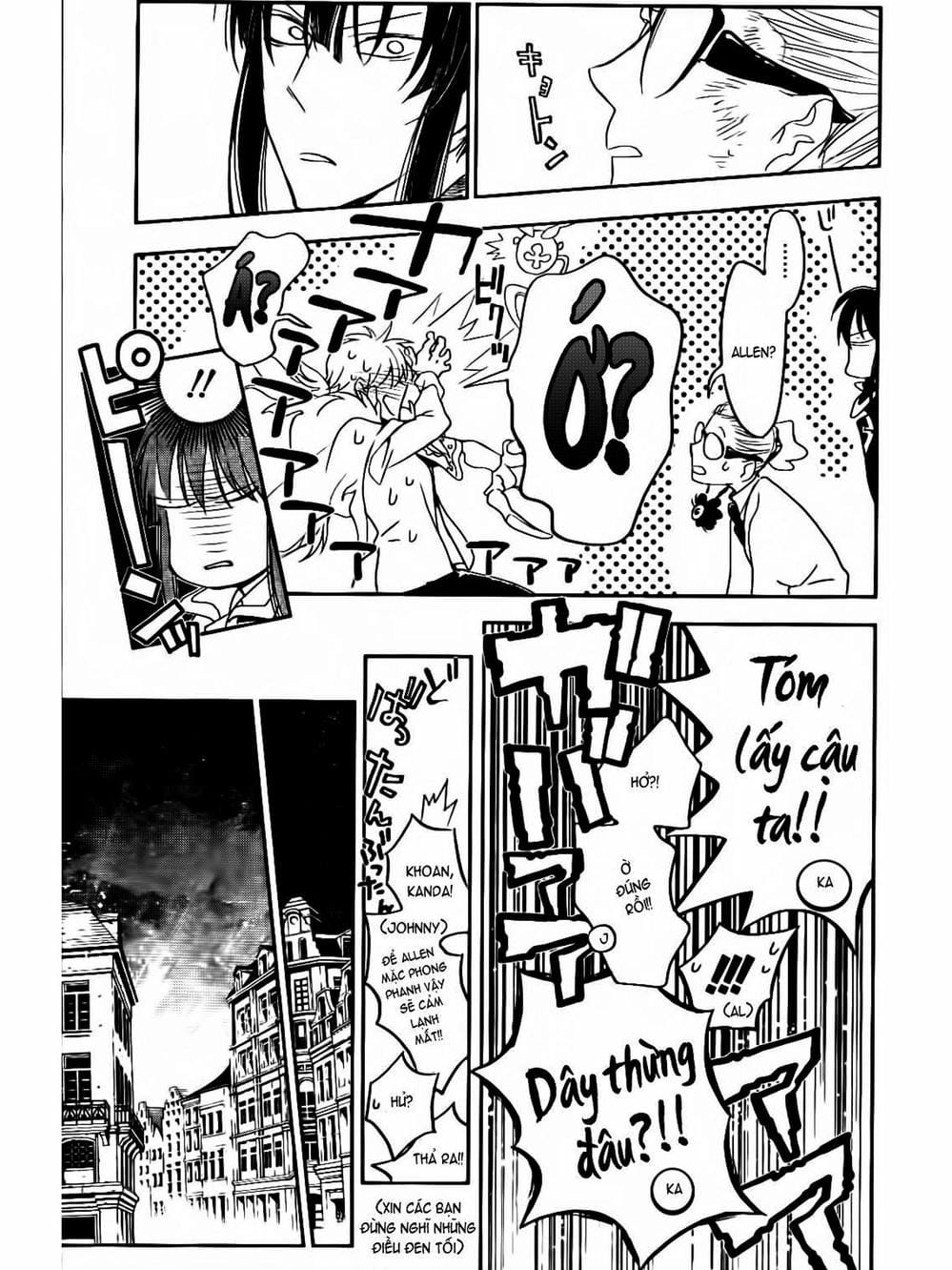 Truyện Tranh Quái Vật Sinh Ra Từ Linh Hồn Chết Chóc - D. Gray-Man trang 8