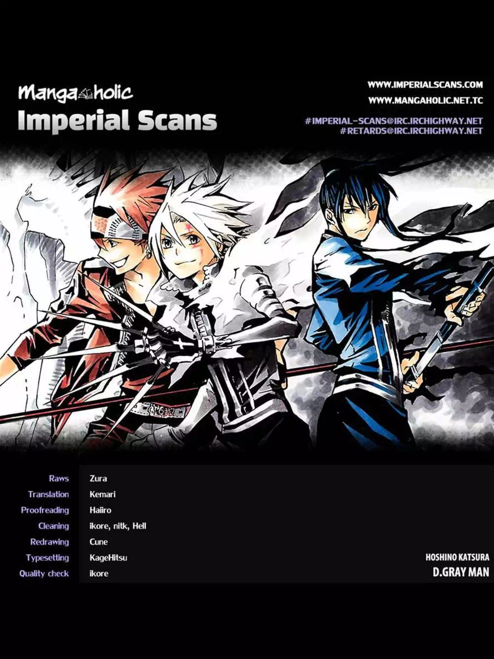 Truyện Tranh Quái Vật Sinh Ra Từ Linh Hồn Chết Chóc - D. Gray-Man trang 8