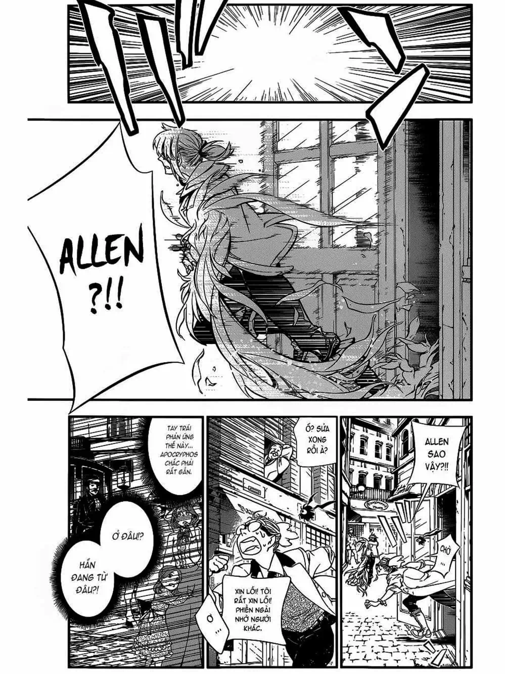 Truyện Tranh Quái Vật Sinh Ra Từ Linh Hồn Chết Chóc - D. Gray-Man trang 8