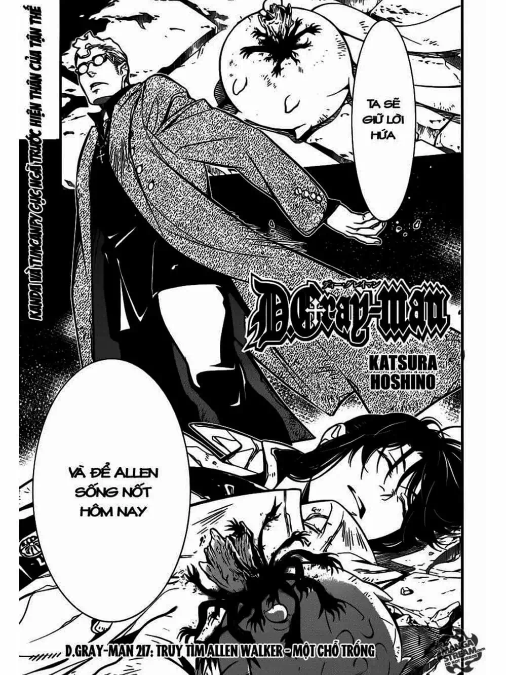 Truyện Tranh Quái Vật Sinh Ra Từ Linh Hồn Chết Chóc - D. Gray-Man trang 8