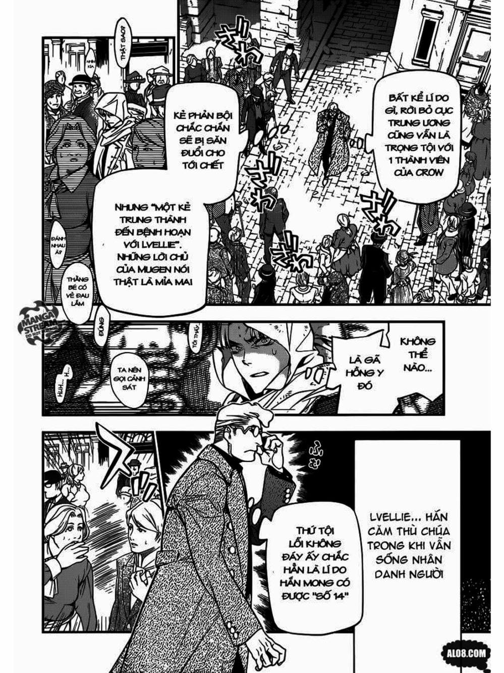 Truyện Tranh Quái Vật Sinh Ra Từ Linh Hồn Chết Chóc - D. Gray-Man trang 8