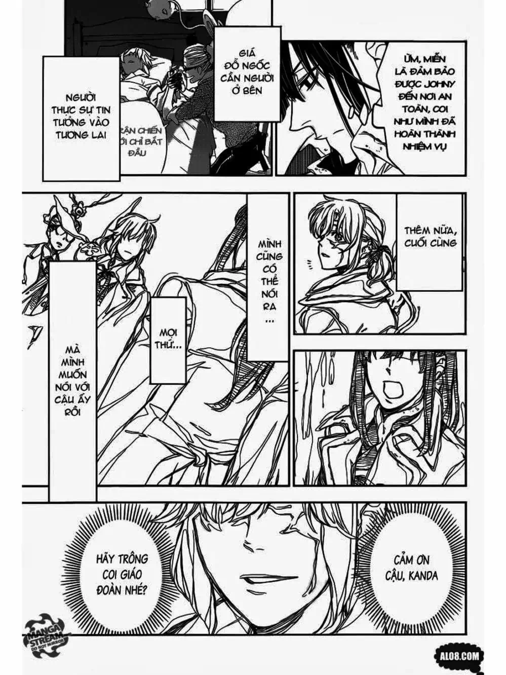 Truyện Tranh Quái Vật Sinh Ra Từ Linh Hồn Chết Chóc - D. Gray-Man trang 8