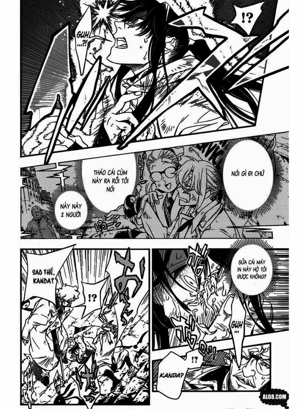 Truyện Tranh Quái Vật Sinh Ra Từ Linh Hồn Chết Chóc - D. Gray-Man trang 8