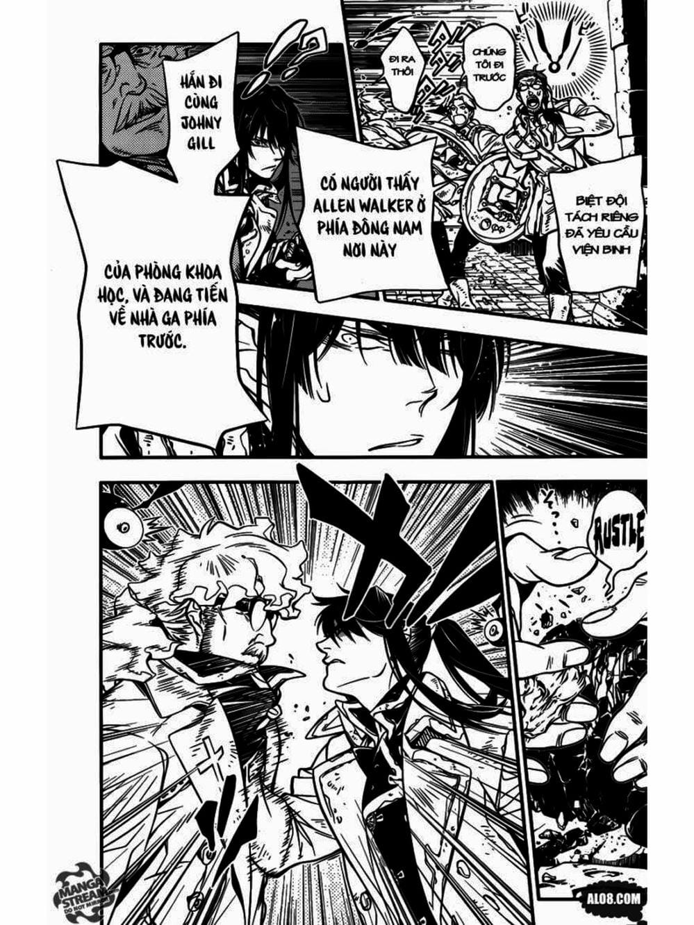 Truyện Tranh Quái Vật Sinh Ra Từ Linh Hồn Chết Chóc - D. Gray-Man trang 8