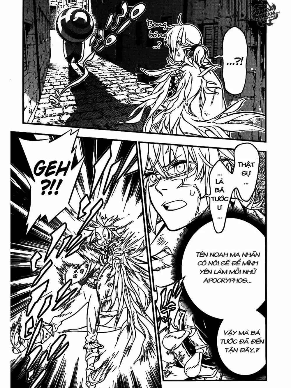 Truyện Tranh Quái Vật Sinh Ra Từ Linh Hồn Chết Chóc - D. Gray-Man trang 8