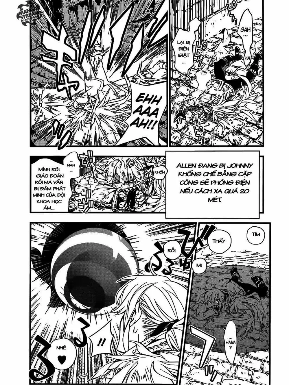 Truyện Tranh Quái Vật Sinh Ra Từ Linh Hồn Chết Chóc - D. Gray-Man trang 8