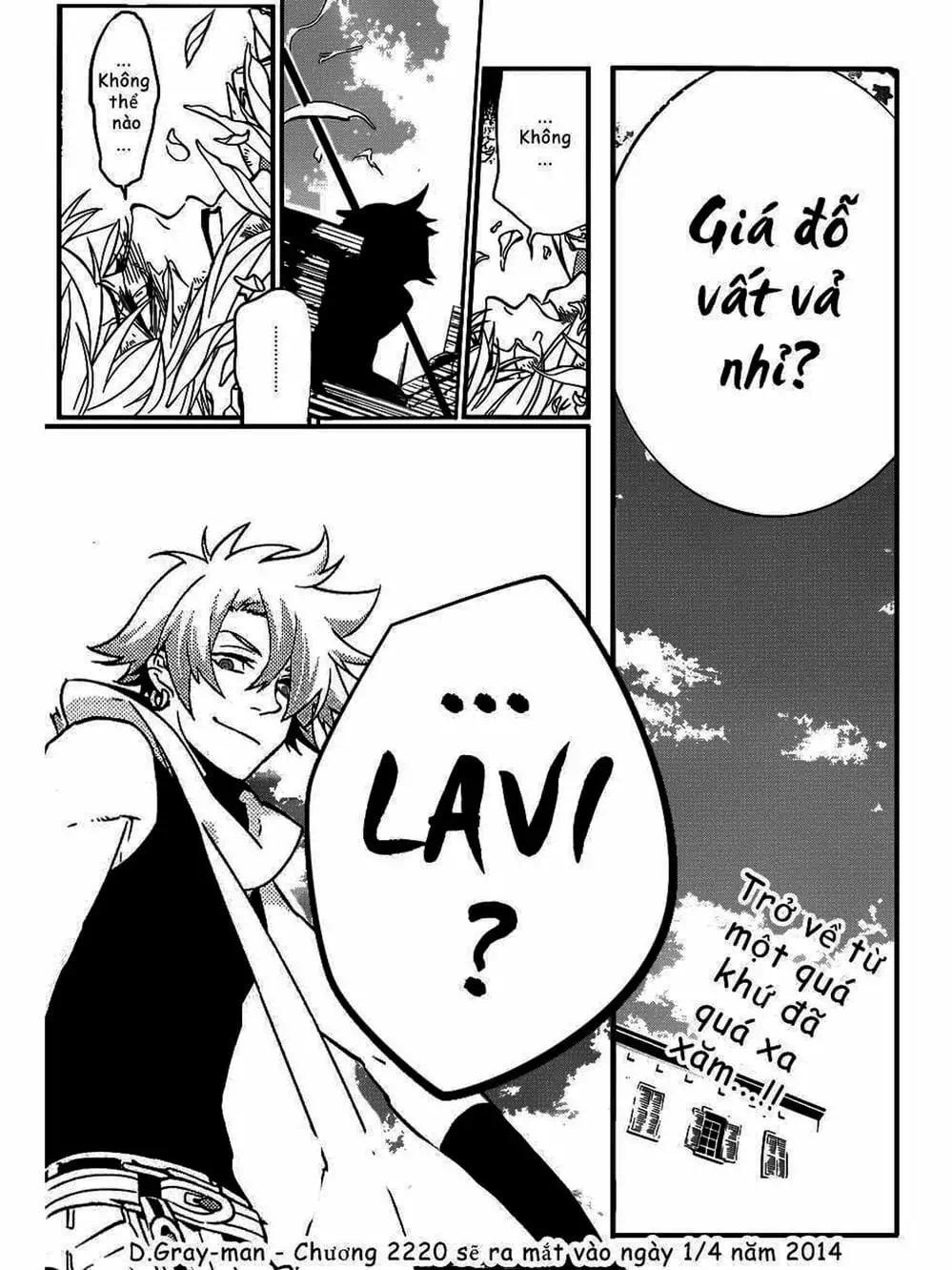 Truyện Tranh Quái Vật Sinh Ra Từ Linh Hồn Chết Chóc - D. Gray-Man trang 8