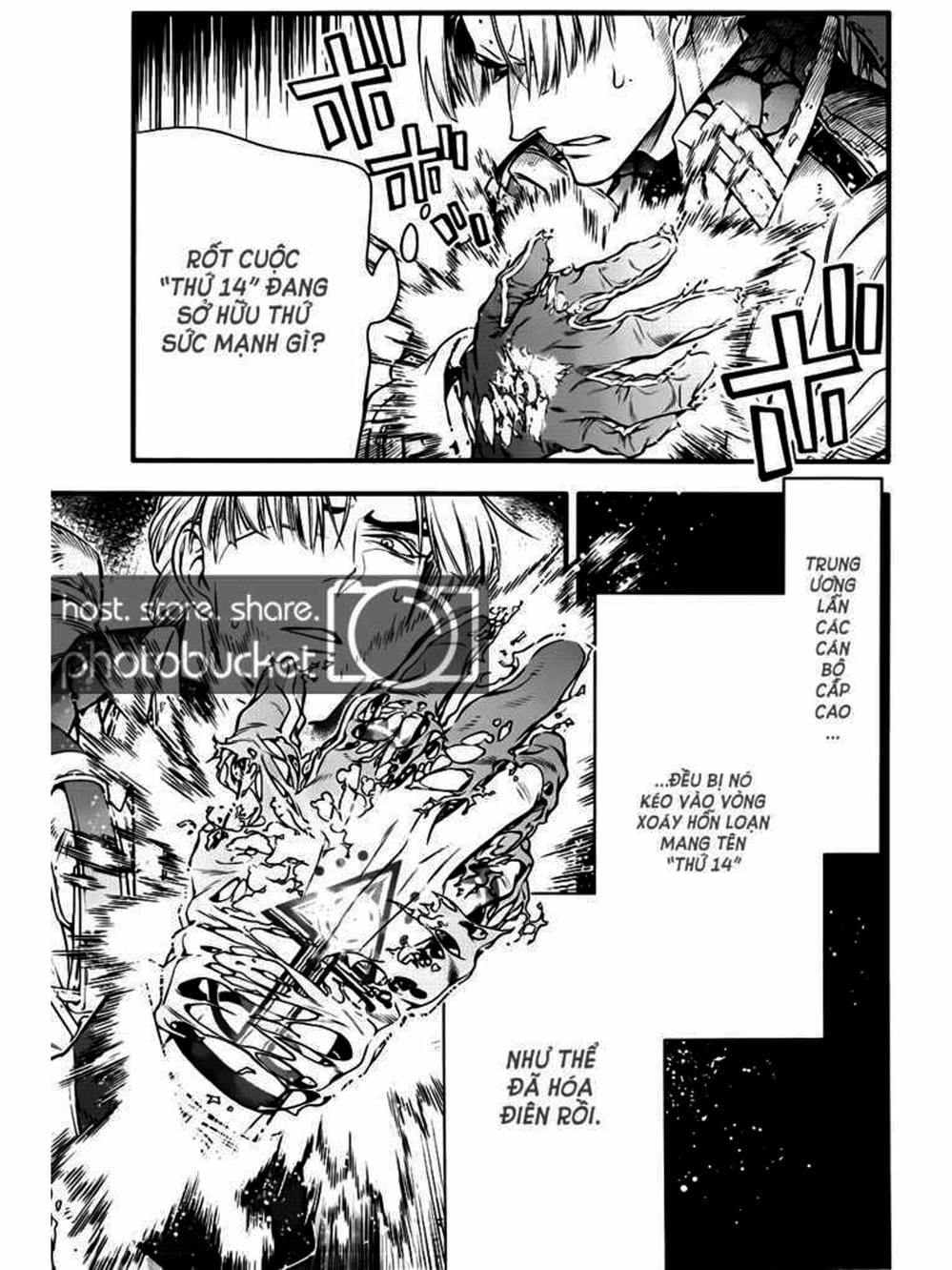 Truyện Tranh Quái Vật Sinh Ra Từ Linh Hồn Chết Chóc - D. Gray-Man trang 8