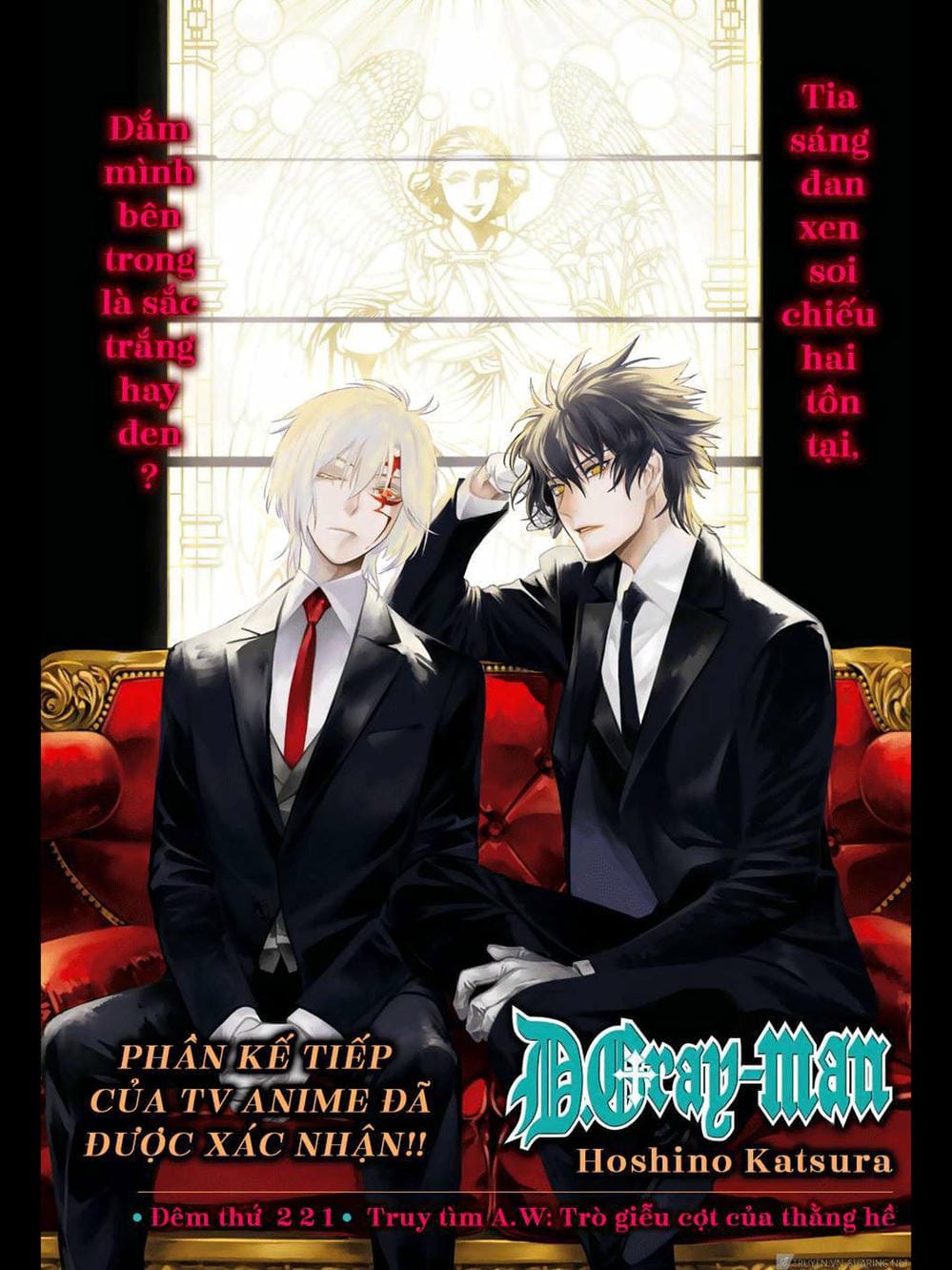 Truyện Tranh Quái Vật Sinh Ra Từ Linh Hồn Chết Chóc - D. Gray-Man trang 8