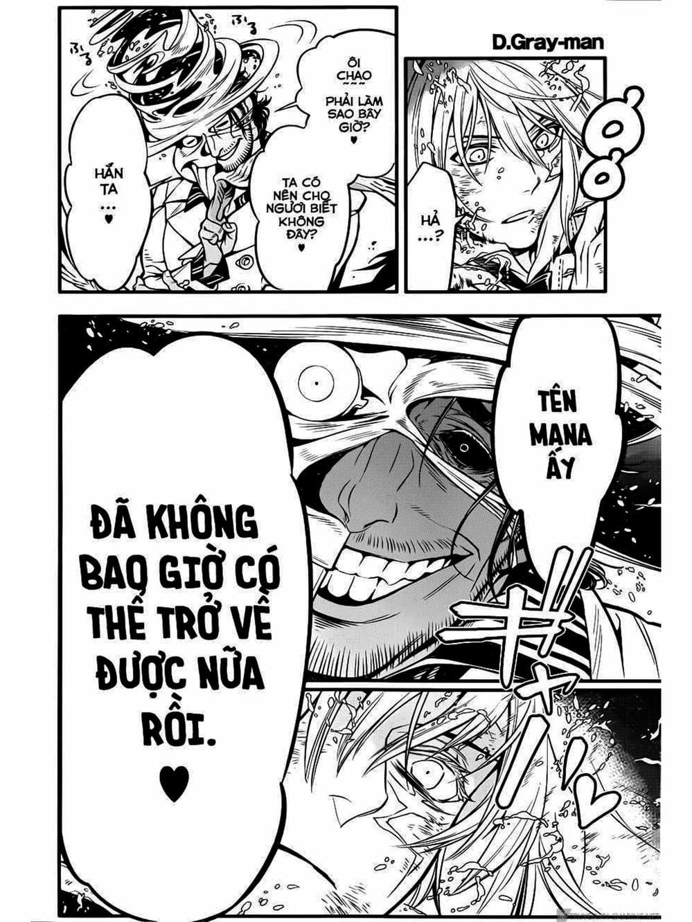Truyện Tranh Quái Vật Sinh Ra Từ Linh Hồn Chết Chóc - D. Gray-Man trang 8