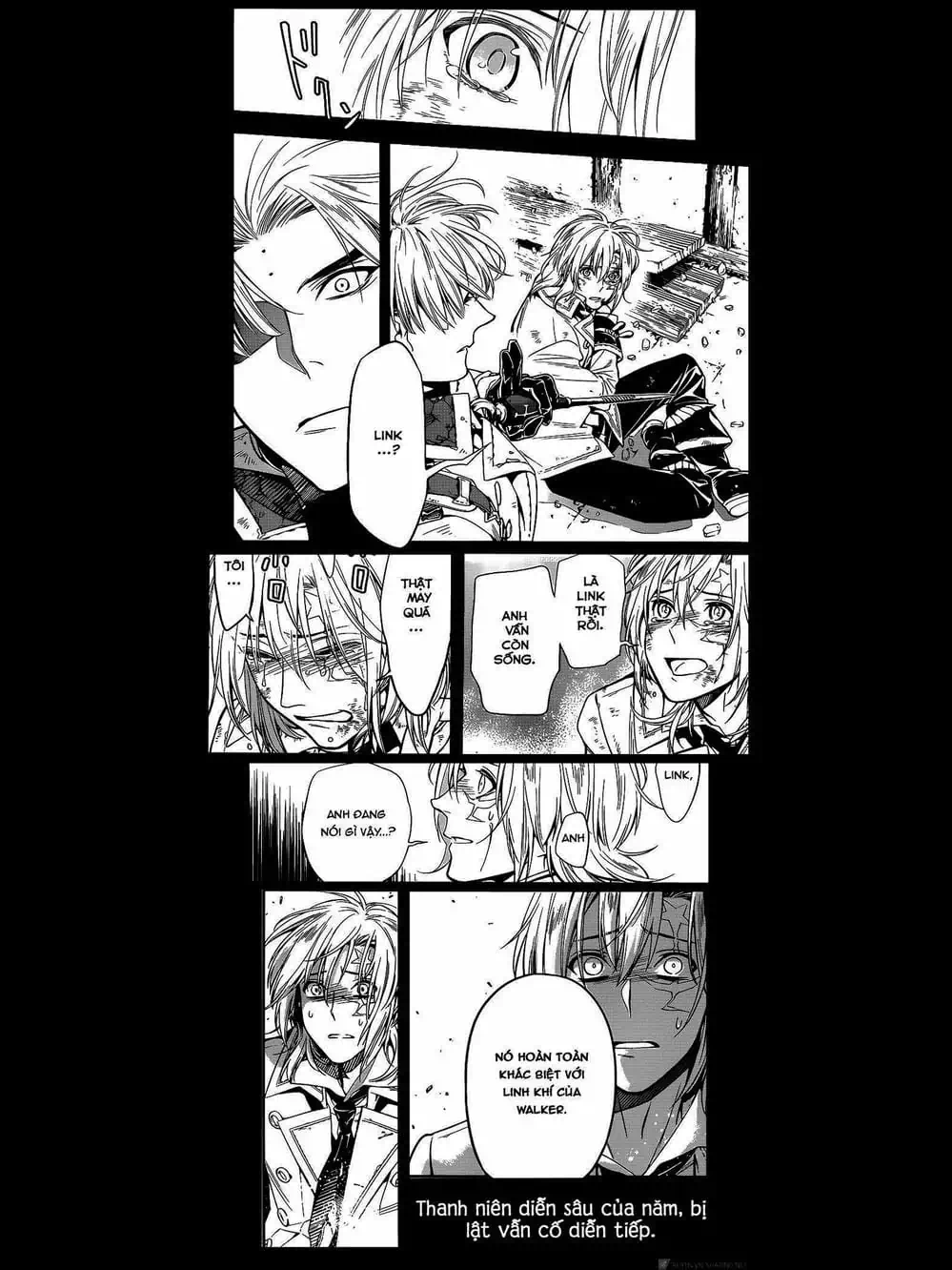 Truyện Tranh Quái Vật Sinh Ra Từ Linh Hồn Chết Chóc - D. Gray-Man trang 8