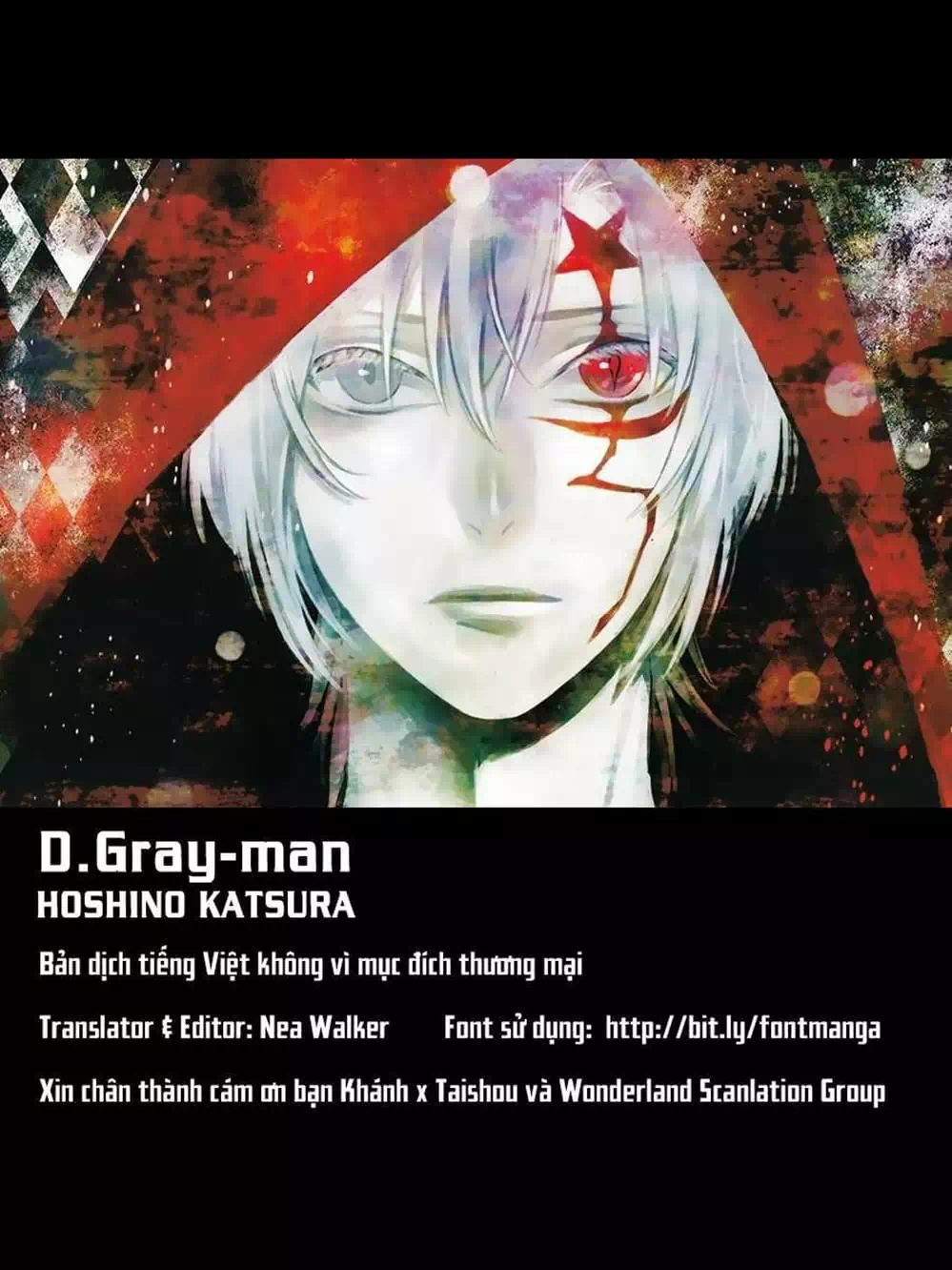 Truyện Tranh Quái Vật Sinh Ra Từ Linh Hồn Chết Chóc - D. Gray-Man trang 8