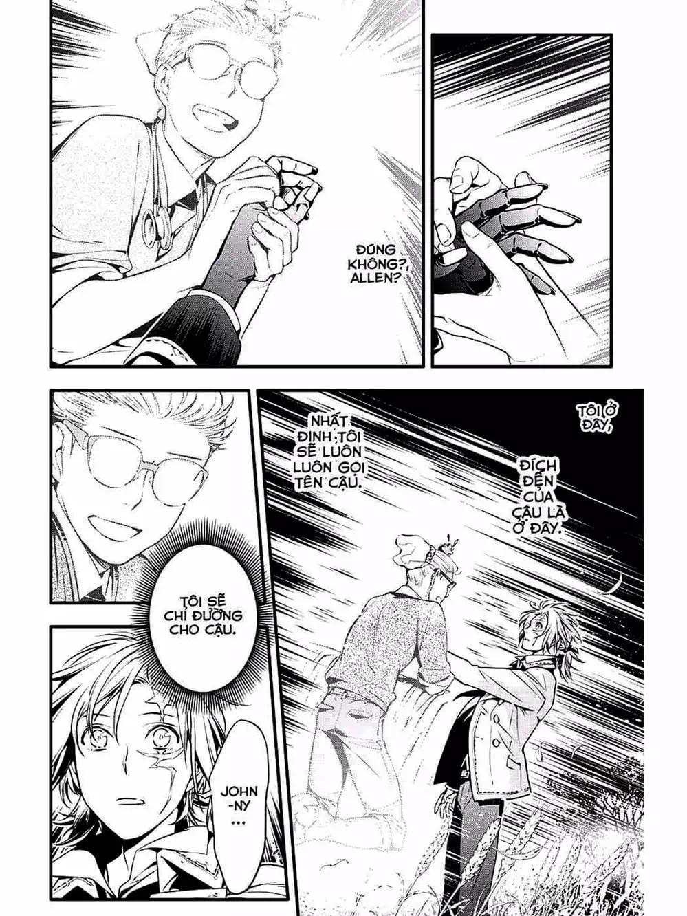 Truyện Tranh Quái Vật Sinh Ra Từ Linh Hồn Chết Chóc - D. Gray-Man trang 8