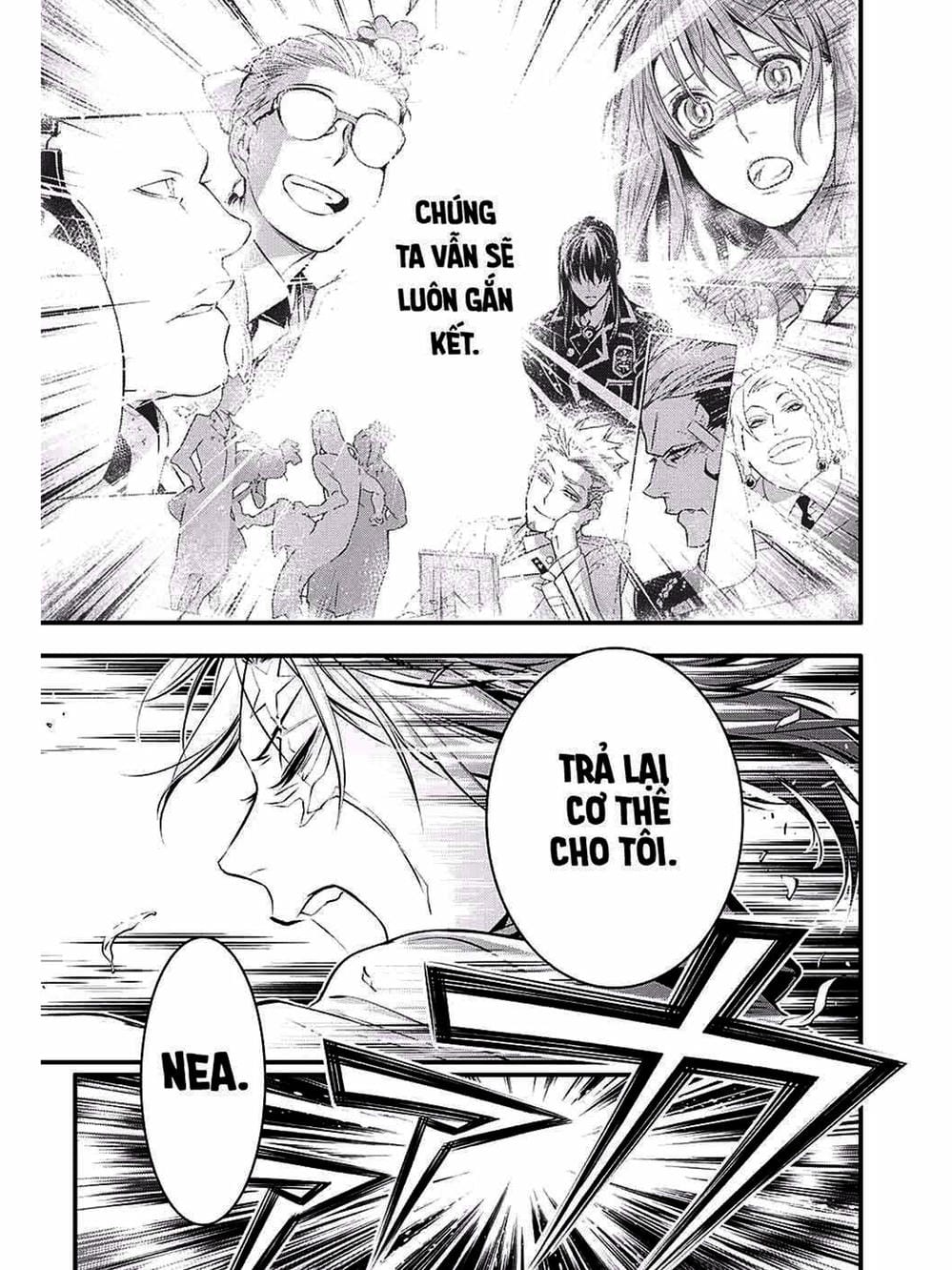 Truyện Tranh Quái Vật Sinh Ra Từ Linh Hồn Chết Chóc - D. Gray-Man trang 8