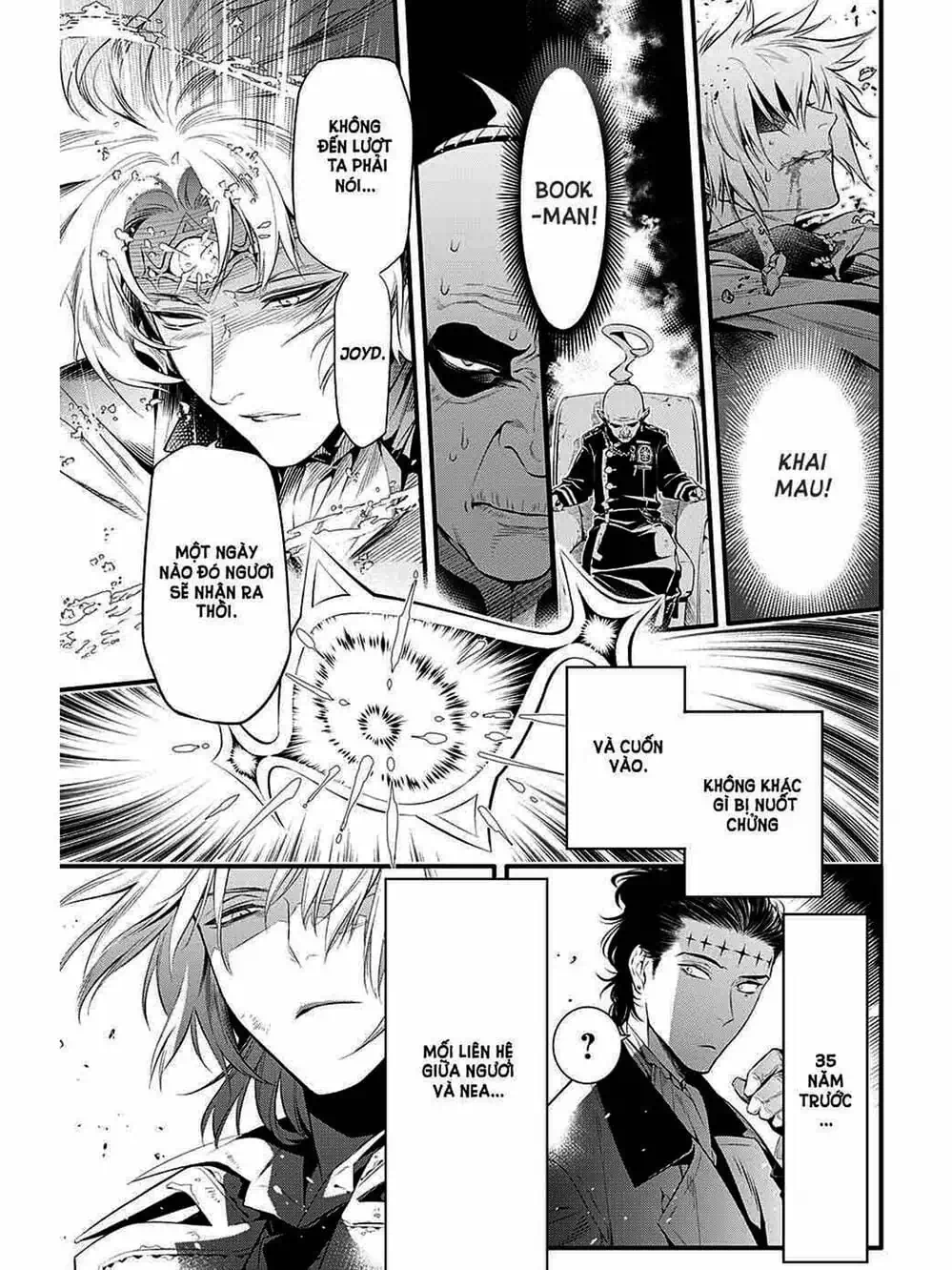 Truyện Tranh Quái Vật Sinh Ra Từ Linh Hồn Chết Chóc - D. Gray-Man trang 8