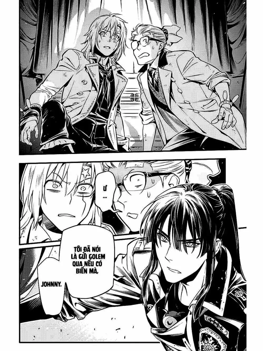 Truyện Tranh Quái Vật Sinh Ra Từ Linh Hồn Chết Chóc - D. Gray-Man trang 8