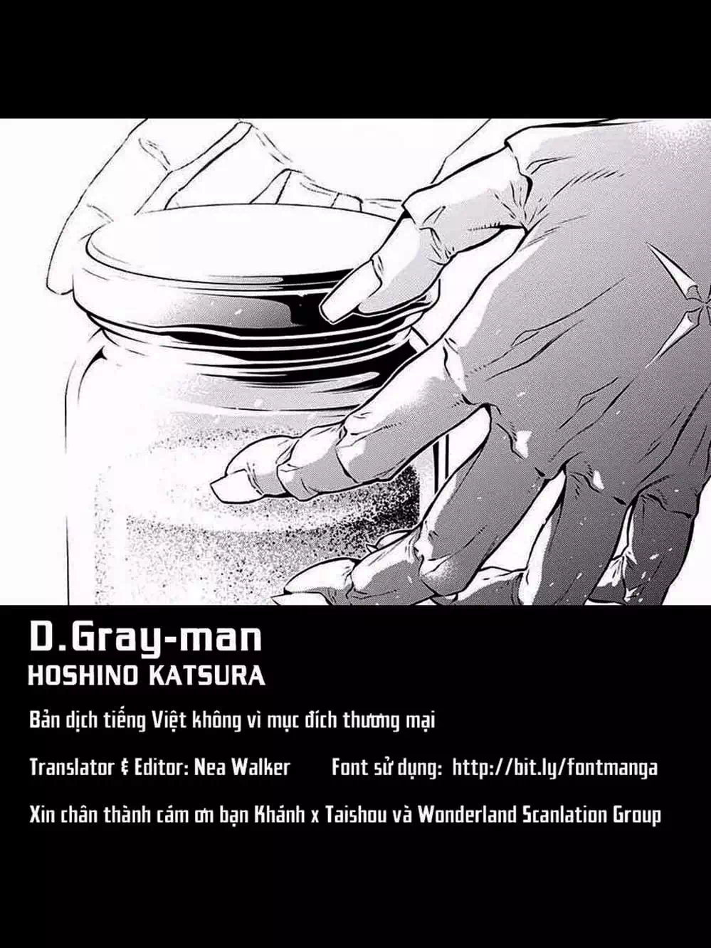 Truyện Tranh Quái Vật Sinh Ra Từ Linh Hồn Chết Chóc - D. Gray-Man trang 8