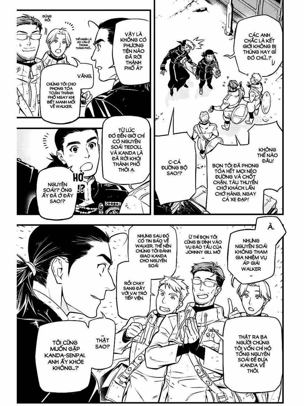 Truyện Tranh Quái Vật Sinh Ra Từ Linh Hồn Chết Chóc - D. Gray-Man trang 8