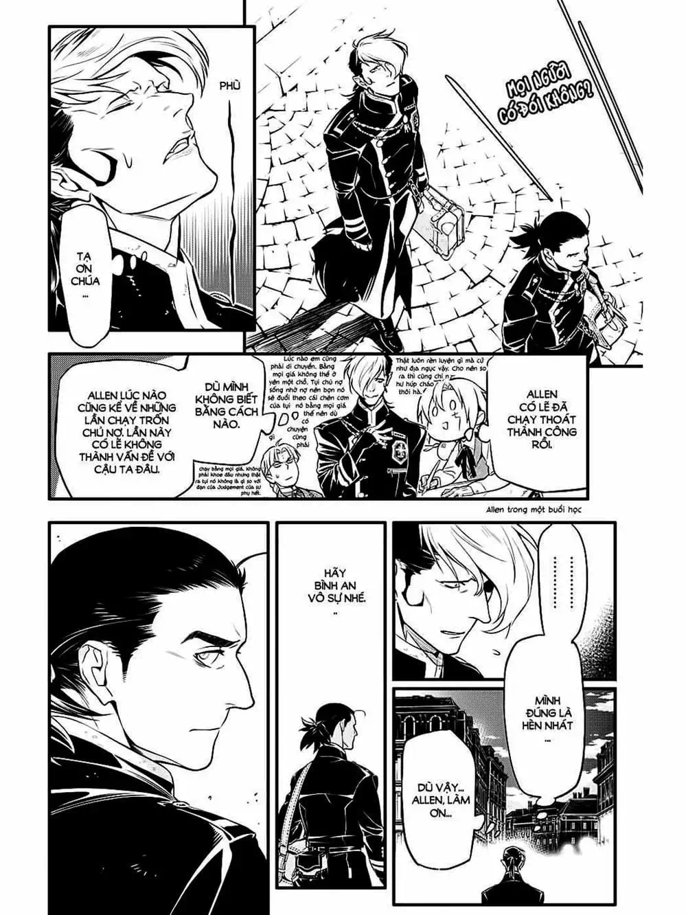 Truyện Tranh Quái Vật Sinh Ra Từ Linh Hồn Chết Chóc - D. Gray-Man trang 8